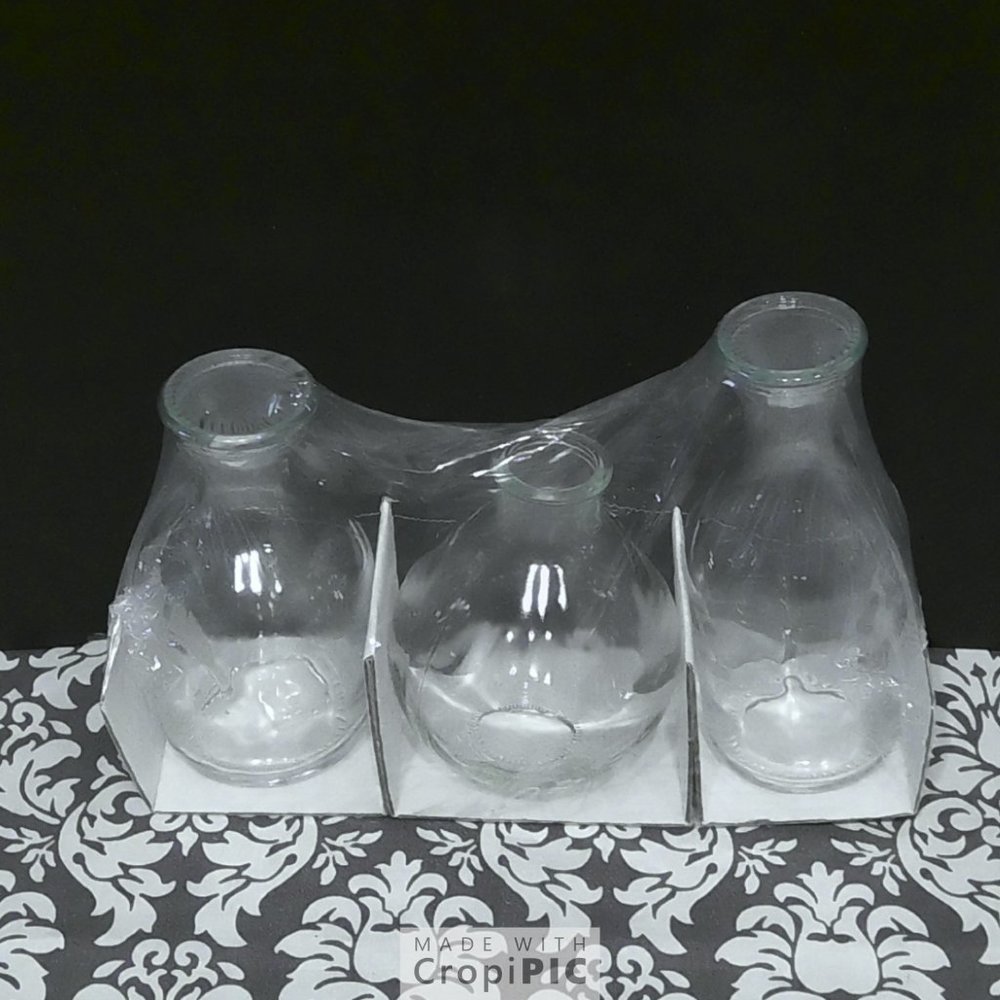 Target Bullseye 3ct Glass Vases